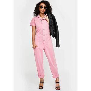 Pistola Grover Pink Denim Jumpsuit S Boilersuit Gorp Barbiecore Dopamine Utility